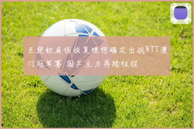 王楚钦肩伤恢复理想确定出战WTT澳门冠军赛 国乒主力再踏征程